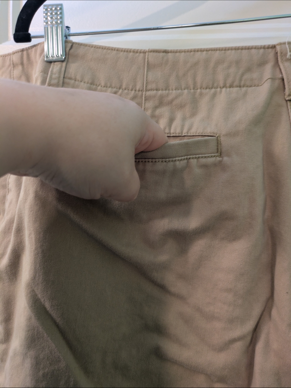 🔴 3/$15 Women's Khaki Cotton Shorts - Picture 6 of 11